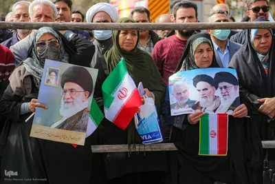 راهپیمایی 22 بهمن در شیراز