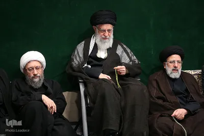 مراسم عزاداری شب تاسوعای حسینی در حسینه امام‌خمینی(ره)