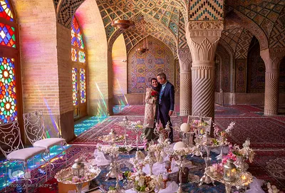 ازدواج در مسجد صورتی