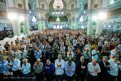 نماز عید سعید غدیرخم در آستان سیدالکریم
