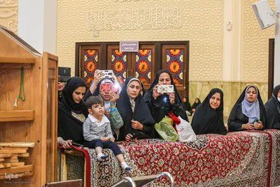 جشن دختران روزه‌ اولی در حرم مطهر حضرت شاهچراغ(ع)