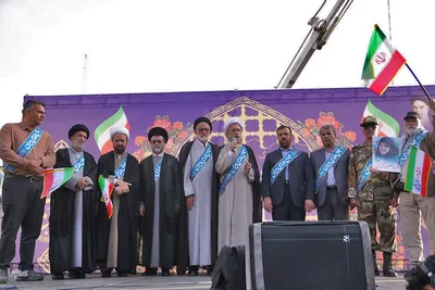 خروش «جان‌فدایان ایران امام رضایی» در شیراز
