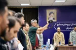 نشست معاون فرهنگی و تبلیغات ستاد کل نیروهای مسلح با مدیران رسانه آذربایجان شرقی‎