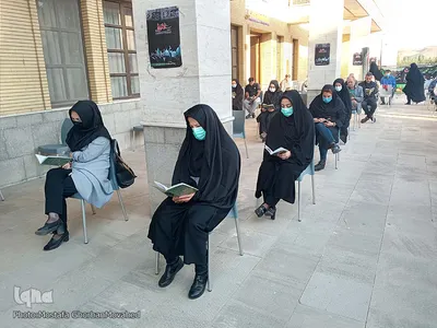 تجمع جمعی از دانشگاهیان بسیجی اهر در محکومیت اهانت به ساحت پیامبر اکرم(ص)