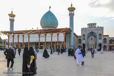 جشن عقد در سومین حرم اهل بیت‎‎