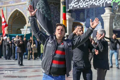 عزاداری شهادت حضرت زهرا(س) در حرم حضرت معصومه(س)