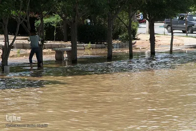 شهر یزد بعد از بارندگی شب گذشته و غافلگیری مدیریت شهری‎‎