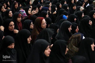 دیدار خانواده‌های شهدای منا با رهبر معظم انقلاب