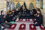 شال اندازی ذاکرین اهل بیت (ع) در کرج