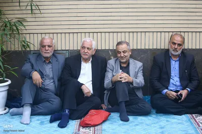 مراسم یادبود شهید دکتر علی لاریجانی در مسجد بلال رسانه ملی