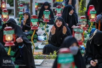محفل سالانه همسران شهدای مدافع حرم و امنیت