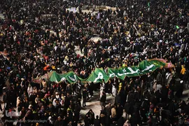 مسجد مقدس جمکران در شب نیمه شعبان