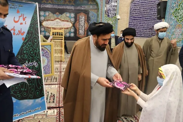 تجلیل از منتخبان چهلمین مسابقات قرآن پایگاه هوایی دزفول + عکس