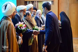 سیزدهمین مراسم تجلیل از حفاظ کل مرکز آموزش قرآن آستان مقدس حضرت عبدالعظیم الحسنی(ع) شهر ری