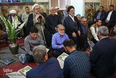 مراسم ترحیم حاجیه خانم فلسفی، همسر مرحوم آیت‌الله مصطفی مسجدجامعی
