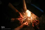 شام غریبان سیدالشهدا(ع) در گلستان شهدای اصفهان