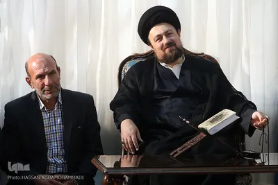 حجت‌الاسلام والمسلمین سیدحسن خمینی، تولیت حرم حضرت مطهر امام خمینی(ره) و توکلی، مدیرعامل بهشت زهرای تهران