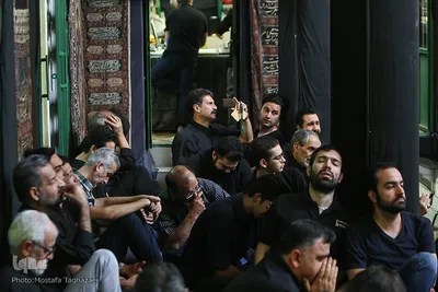 مراسم عزاداری روز تاسوعا در حسینیه سادات اخوی