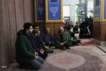 عطرافشانی و غبارروبی مزار شهدای وادی رحمت تبریز