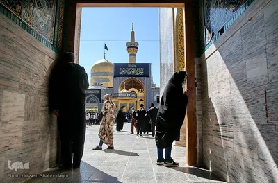 حرم امام رئوف در روزهای پایانی ماه صفر