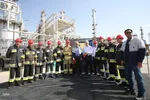 آیین افتتاحیه پروژه تولید «بنزین یورو ۵» در شیراز‎