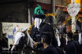 حسینیه ایران؛ عزاداری شب عاشورا در شادگان