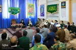 دیدار عیدانه مردم و مسئولان با نماینده ولی فقیه در خراسان‌جنوبی