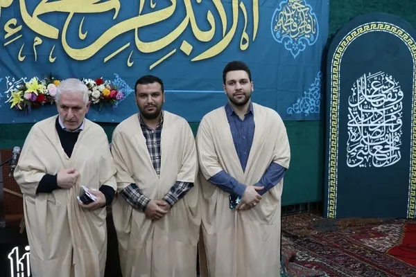 ترتیل‌خوانی قرآن در مسجد امام‌زاده تبریز