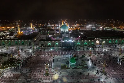 مراسم تغییر نام صحن جامع رضوی به صحن پیامبر اعظم (ص)
