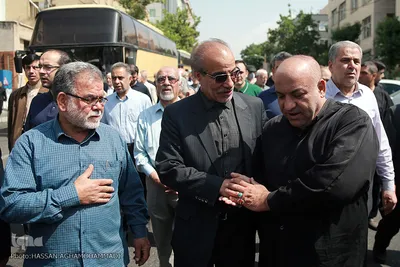 مراسم تشییع پیکر مرحوم محسن مظاهری، پیشکسوت قرآنی