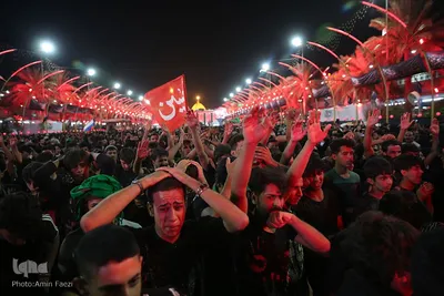 عزاداری شب اربعین در کربلا