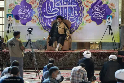 مراسم جشن سالروز ولادت امام هادی(ع) در حرم شاهچراغ(ع)