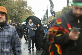 مراسم پیاده روی روز اربعین در تهران