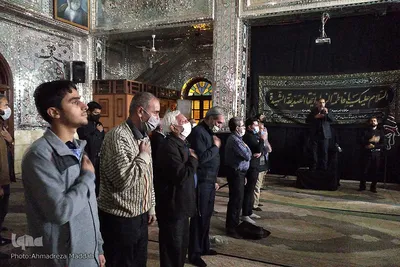 عزاداری شهادت حضرت زهرا(س) در آستان مقدس سیدعلاءالدین حسین(ع) شیراز‎‎