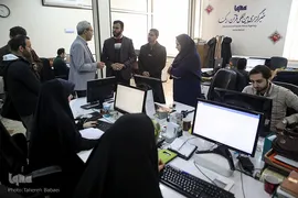 بازدید مسئول دارالقرآن بسیج از ایکنا