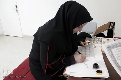 نمایشگاه آثار خوشنویسی کاتبان قرآن کریم در تبریز