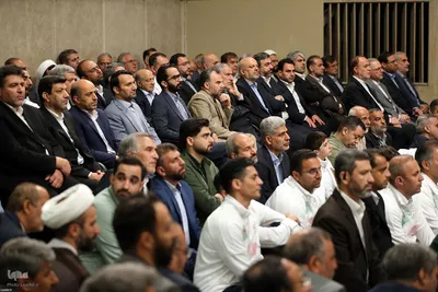 دیدار هزاران نفر از معلمان سراسر کشور با رهبر معظم انقلاب