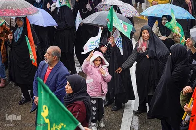 شادپیمایی نیمه شعبان در شیراز