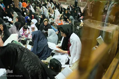 مراسم شب قدر در آستان امامزاده سید حمزه (ع) تبریز