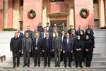 آیین تبریک سال نوی میلادی در اصفهان