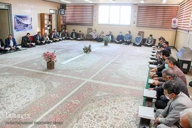 جلسه قرائت قرآن سازمان قضایی نیروهای مسلح خوزستان