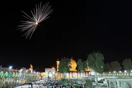 جشن نیمه شعبان در حرم مطهر شاهچراغ(ع)