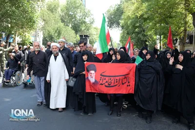 عزاداری خیابانی سالروز رحلت پیامبر اکرم (ص) در تبریز
