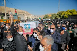 تشییع پیکر محمدجواد حسین‌دوست شهید مدافع امنیت