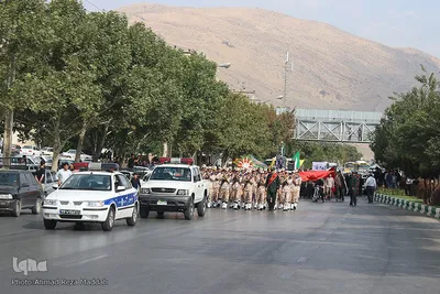 تشییع پیکر شهید صادق محمدزاده از شهدای تیپ فاطمیون