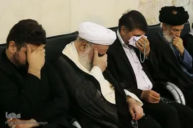 مراسم بزرگداشت آیت الله محمد آصف محسنی(ره) در شبستان امام خمینی (ره) حرم مطهر حضرت فاطمه معصومه سلام الله علیها