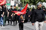 پیکر مطهر شهید مدافع حرم «عباس آسمیه» در کرج