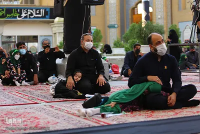 Trauerzeremonien zum Gedenken an Ruqayya bint al Hussein (s.a.)