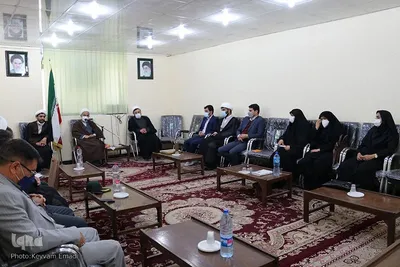 تقدیر جهاد دانشگاهی بوشهر از خانواده شهید مدافع سلامت