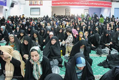 مراسم دعای عرفه در حسینیه جماران